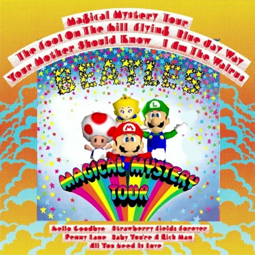 Magical Mystery Tour but with the Mario 64 Soundfont