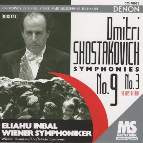 Symphonies No. 3 The First Of May No. 9