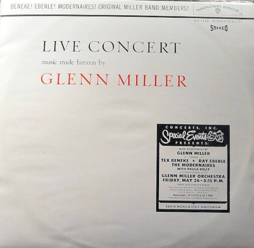 Live Concert - Music Made Famous by Glenn Miller