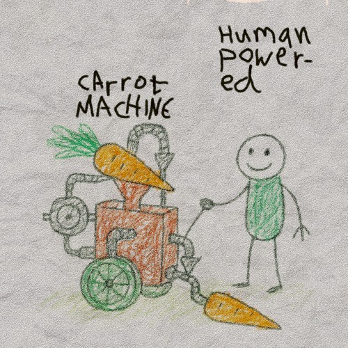 human‐powered carrot machine