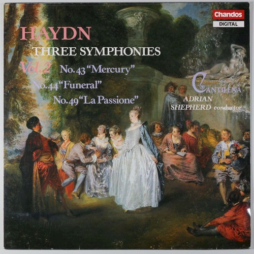 Three Symphonies, Vol. 2: No. 43 "Mercury" / No. 44 "Funeral" / No. 49 "La Passione"