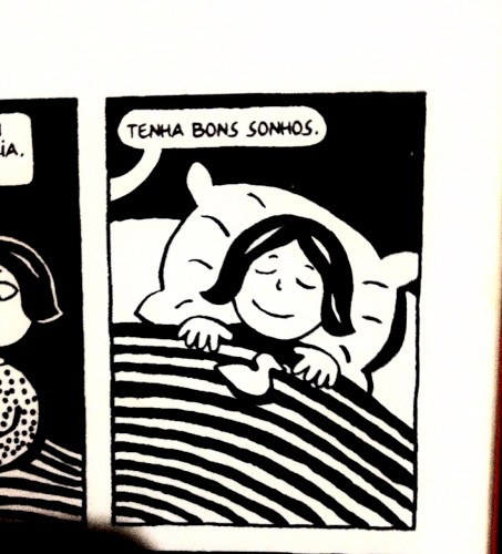 tenha bons sonhos.