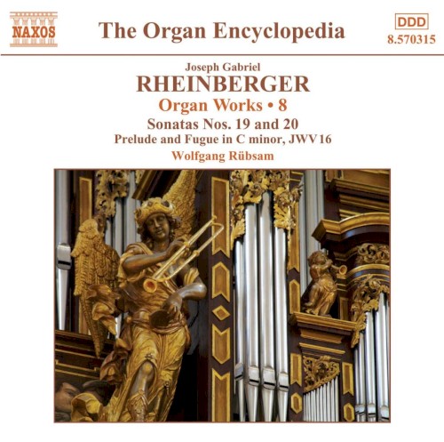 Organ Works, Volume 8: Sonatas nos. 19 & 20 / Prelude and Fugue in C minor, JWV 16