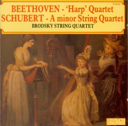 Schubert: A Minor String Quartet / Beethoven: 'Harp' Quartet