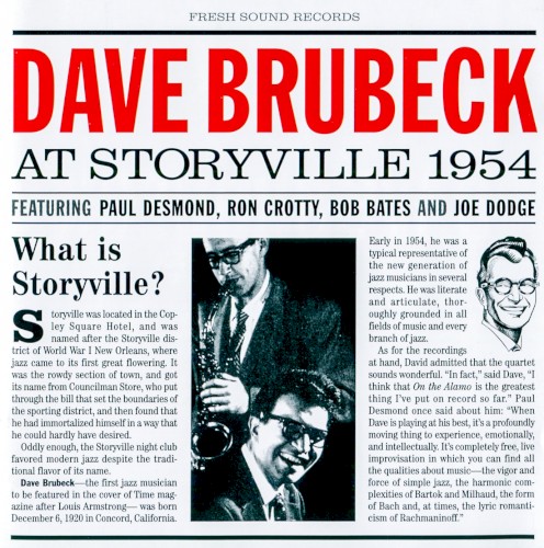 At Storyville 1954