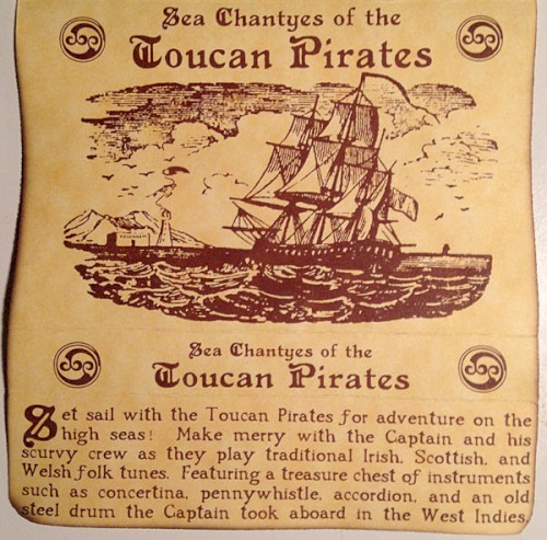 Sea Chantyes of the Toucan Pirates / Sea Changes of the Toucan Pirates