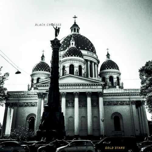 Gold Stars. Black Crosses