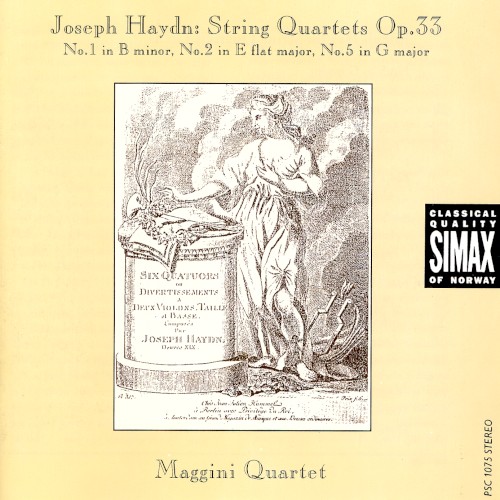 String Quartets, op. 33 nos. 1, 2 & 5