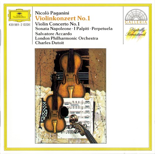 Violinkonzert no. 1 / Sonata Napoleone / I Palpiti / Perpetuela