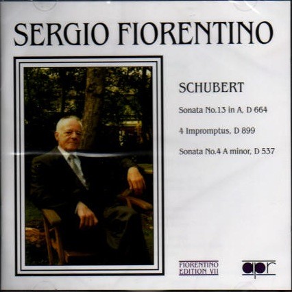 Sonata no. 13 in A, D. 664 / 4 Impromptus, D. 899 / Sonata no. 4 D minor, D. 537
