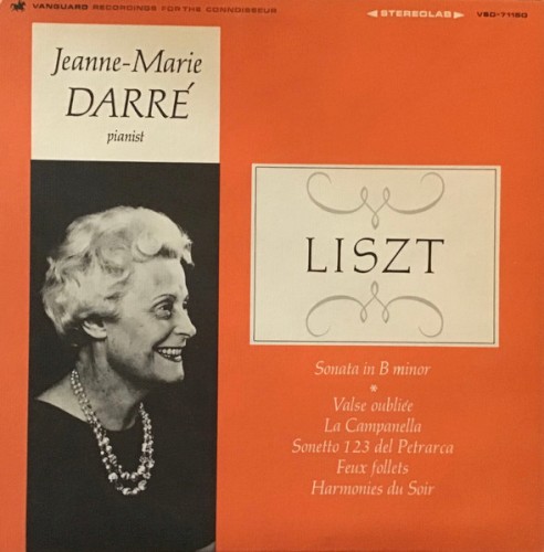 Sonata in B minor / La Campanella / Valse oubliée / Sonetto 123 del Petrarca / Feux follets / Harmonies du soir