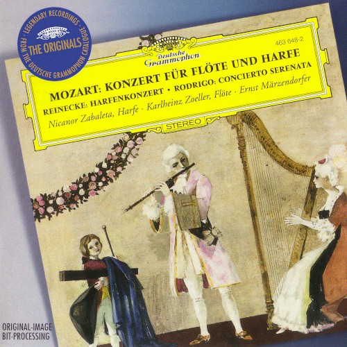 Mozart: Konzert für Flöte und Harfe / Reinecke: Harfenkonzert / Rodrigo: Concierto serenata