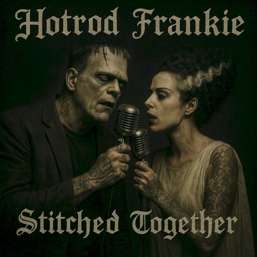 Stitched together