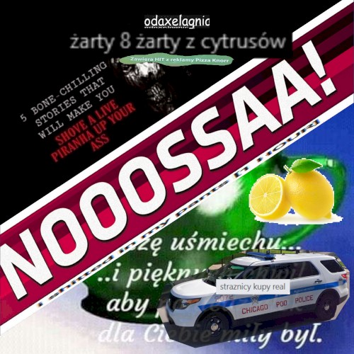 żarty 8: żarty z cytrusów