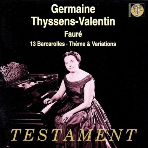 13 Barcarolles, Thème & Variations