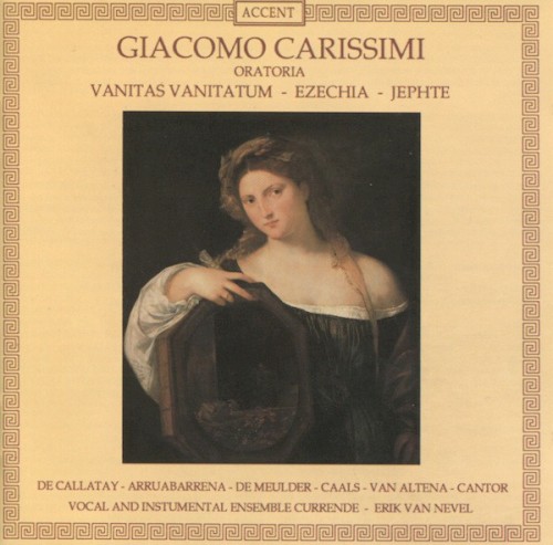 Oratoria: Vanitas Vanitatum / Ezechia / Jephte