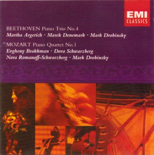 Beethoven: Piano Trio no. 4 / Mozart: Piano Quartet no. 1
