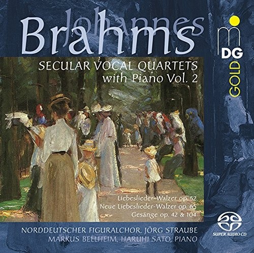 Brahms: Weltliche Vokalquartette mit Klavier, Vol. 2