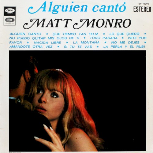 Alguien cantó