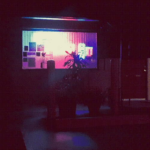 Neon Dithered Dreams