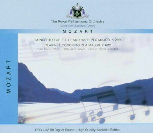 Concerto for Flute and Harp in C major, K. 299 / Clarinet Concerto in A major, K. 622