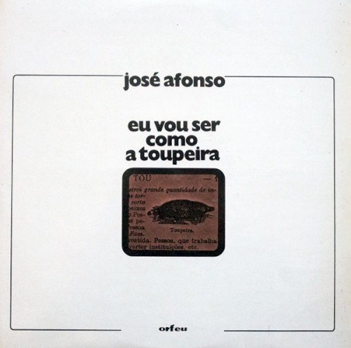 Eu vou ser como a toupeira