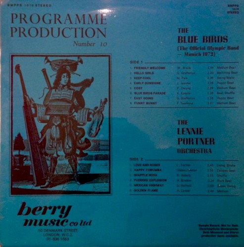 Programme Production Number 10
