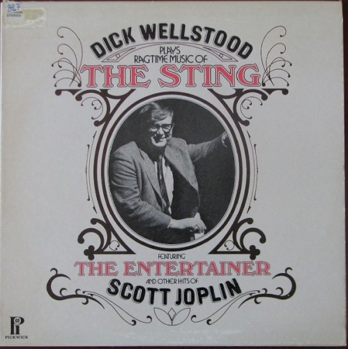 Plays Ragtime Music of the Sting