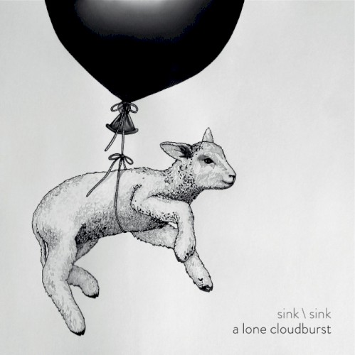 a lone cloudburst