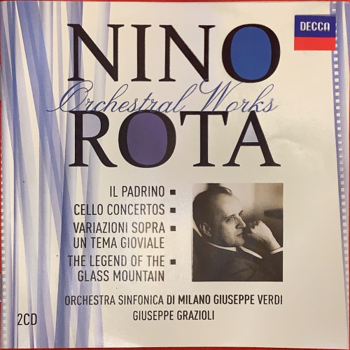 Orchestral Works: Il Padrino / Cello Concertos / Variazioni Sopra Un Tema Gioviale / The Legend Of The Glass Mountain