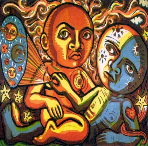 The Sun and the Moon Getting It On