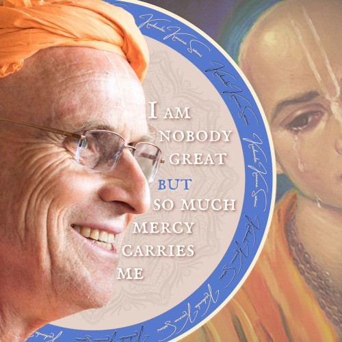 I am Nobody Great but so much Mercy Carries me