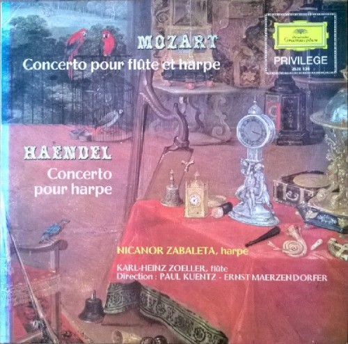 Concerto pour flûte et harpe / Concerto pour harpe
