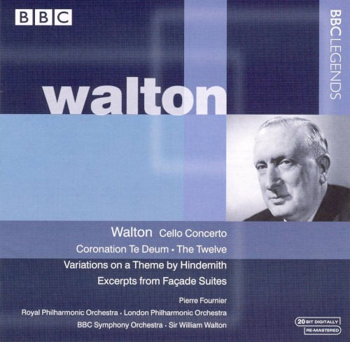 Cello Concerto / Coronation Te Deum / The Twelve / Variations on a Theme by Hindemith / Excerpts from Façade Suites