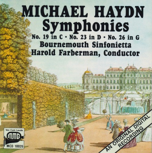 Symphonies No. 19 in C, No. 23 in D, No. 26 in G