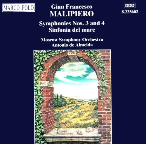Symphonies nos. 3 and 4 / Sinfonia del mare