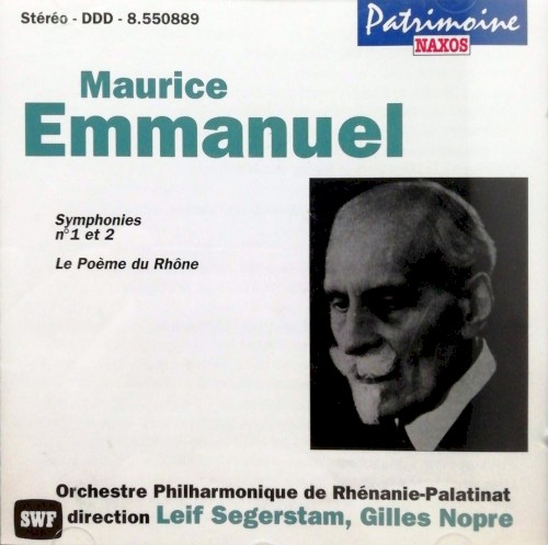 Symphonies n° 1 et 2 / Le Poème du Rhône