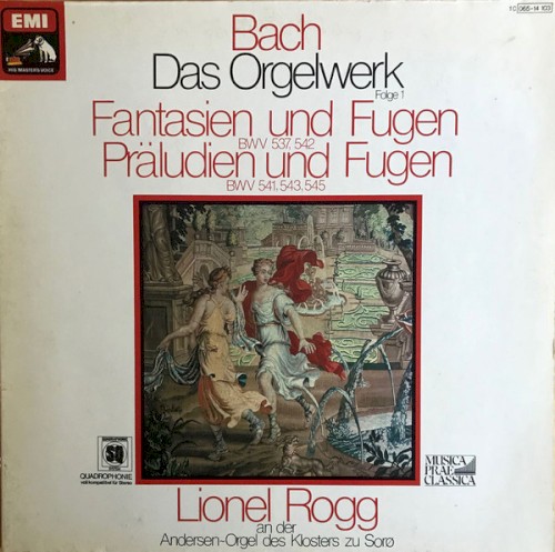 Das Orgelwerk Folge 1 - Fantasien Und Fugen BWV 537, 542 / Präludien Und Fugen BWV 541,543,545