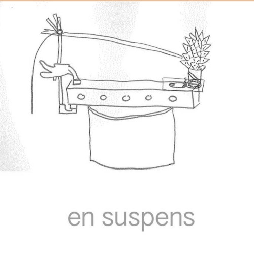en suspens