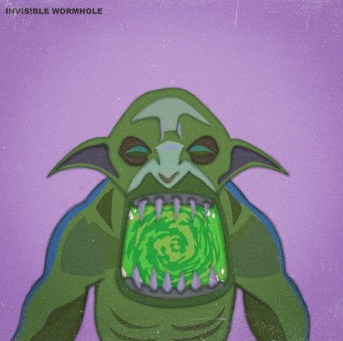 Invisible Wormhole
