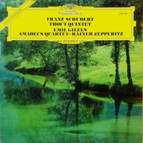 "Forellenquintett" ("Trout" quintet, "La truite")