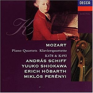 Piano Quartets K478 & K493