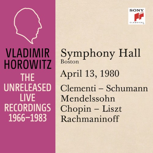 Vladimir Horowitz in Recital at Symphony Hall Boston April 13 1980