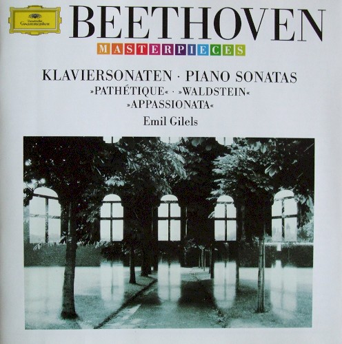 Klaviersonaten No. 8 "Pathétique", No. 21 "Waldstein", No. 23 "Appassionata"
