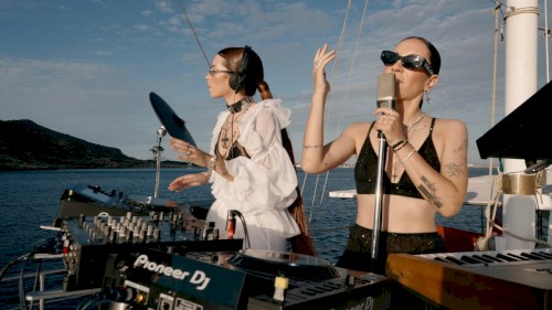 Diesis Live @Boat trip in Favignana, Sicily