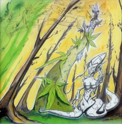 Vertical Trees With Eternal Leaves