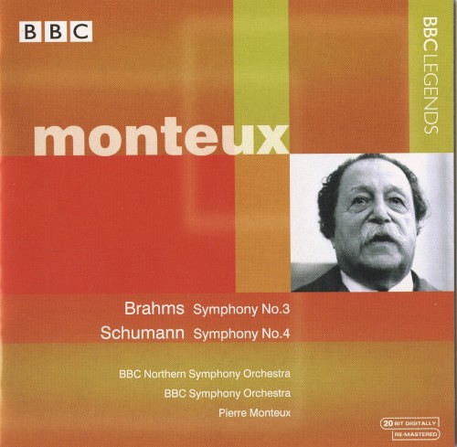 Brahms: Symphony no. 3 / Schumann: Symphony no. 4