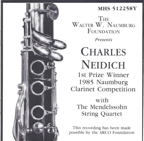 The Walter W. Naumburg Foundation presents Charles Neidich