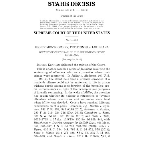 Montgomery v. Louisiana