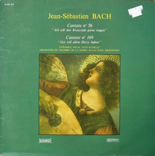 Cantate N° 56 "Ich Will Den Kreuzstab Gerne Tragen" / Cantate N° 169 "Got Soll Allein Herze Haben"